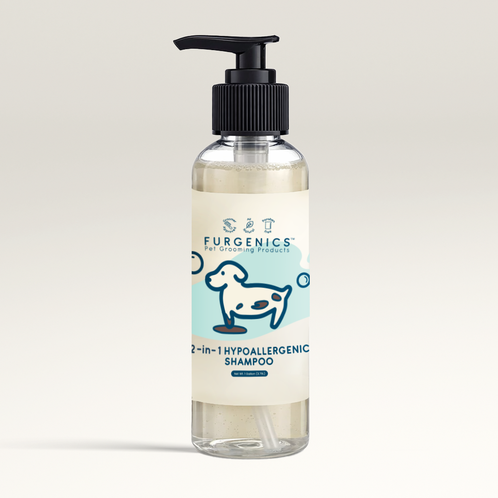 2-in-1 Hypoallergenic Shampoo & Conditioner For Grooming Professionals - 8oz Sample — 8oz sample for the Furgenics Groomer Program