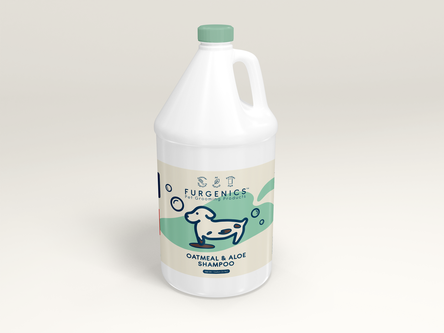 Oatmeal & Aloe Professional Dog Grooming Shampoo Gallon